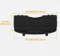 Para Polaris 05-10 caja de carga frontal cubierta de almacenamiento placa de plástico 2633162