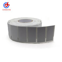 Impinj Monza, chip de la etiqueta Epc Gen2, etiqueta de metal imprimible Uhf Rfid, etiqueta flexible en metal, etiqueta/pegatina/etiqueta