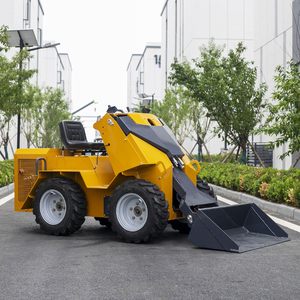 <span class=keywords><strong>Loader</strong></span> Mini Skid Steer Roda Depan Tipe S490 4X4 Harga Terjangkau dengan Mini Excavator - Product Image 3
