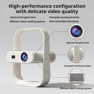 โปรเจคเตอร์อัจฉริยะ Hy370 Ultra HD 300 Ansi Lumens 720p Wifi6 ดาวน์โหลดได้ พกพาสะดวก โปรเจคเตอร์ขนาดเล็กสำหรับใช้ในบ้าน - Product Image 3