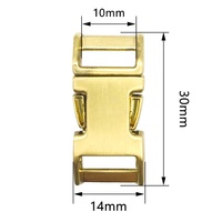 Nouvelle arrivée Sangle de ceinture de bagage réglable de 11MM avec boucle coulissante en alliage pour colliers pour animaux de compagnie laisses et harnais