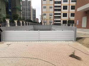 Kualitas tinggi aluminium Alloy penghalang lalu lintas peralatan kontrol banjir dengan pelat penghalang air baffle banjir - Product Image 5