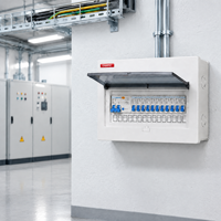 Boîtier de distribution d'énergie solaire photovoltaïque mural 380V 200A en acier inoxydable 201 basse tension pour projets industriels extérieurs