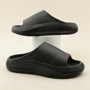 Chaussons de maison OLICOM Cloud Pillow <span class=keywords><strong>pour</strong></span> femmes et hommes, antidérapants, séchage rapide, sandales de douche, <span class=keywords><strong>semelle</strong></span> épaisse, intérieur/extérieur - Product Image 4