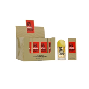 919น้ำหอมสำหรับผู้ชายน้ำหอม Eau de Parfum แบบดั้งเดิมน้ำหอมกลิ่นวู๊ดดี้ตะวันออกใช้ได้ยาวนานน้ำหอม30มล. * 12ชิ้น