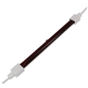 500mm 220v 1100w de cuarzo rubí calor tubo SK15 de cerámica cerca de infrarrojos tubo de calefacción para la pintura del coche - Product Image 2