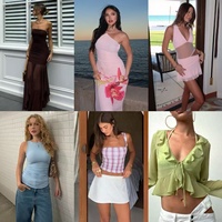 Robes et hauts en gros, robes décontractées, Pacas de Ropa, vêtements en balles, vêtements maxi pour femmes