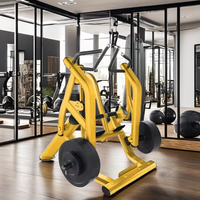 Nueva Llegada Máquina de Remo Profesional Comercial de Acero para Gimnasio, Remo Sentado, Entrenamiento de Fuerza de Espalda y Brazos, Carga de Placas 2t