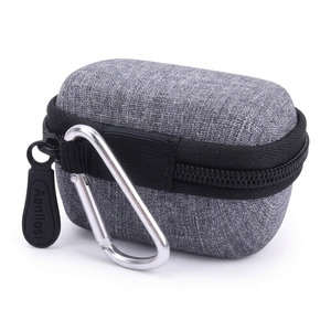 Custodia Personalizzata per Pulsossimetro Zacurate, Innovo, Vibeat, Borsa da Viaggio per Monitor di Ossigeno nel Sangue con Moschettone - Product Image 1