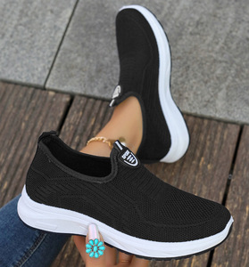 Sneaker di moda all'ingrosso maglia da <span class=keywords><strong>donna</strong></span> per tessere scarpe sportive Casual firmate da <span class=keywords><strong>donna</strong></span> - Product Image 4