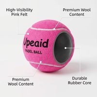 Pelota de Pádel Resistente con 45% de Fieltro de Lana para un Rendimiento Constante en Entrenamientos y Programas de Club