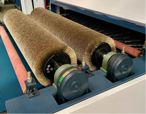 Machines de menuiserie Surface de plancher en bois massif faisant la ponceuse de buisson de fil de Sanger de <span class=keywords><strong>parquet</strong></span> - Product Image 5