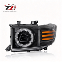 Pièces détachées automobiles, anneau de phare de voiture FQD71, phare de conversion, lumières LED d'origine, 8000 lumens, 6000K pour Land Cruiser LC75