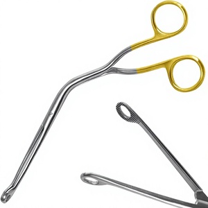 Pinces chirurgicales manuelles jetables en acier inoxydable à usage unique, stérilisées à haute température, garantie 1 an - Product Image 1