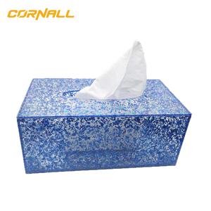 Cheap Bathroom Acrylic Facial Tissue Box Holder Acrylic Napkin Holder