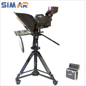 Simar Monitor Siaran Profesional 24 Inci, Monitor Siaran Otomatis Plug And Play Studio TV untuk Peralatan Radio & TV