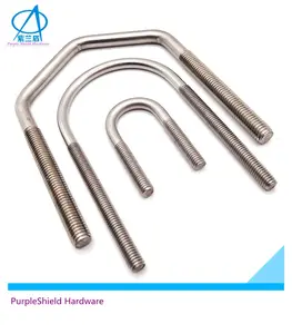 Stirrup/u parafusos din3570, aço inoxidável sus/sts304 304l 316 316l, etc., m3 a m100