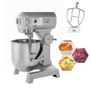 2025 commercial 10L 20L 30L 40L 50L 60L 10 litres en option 20 litres en acier inoxydable mélangeur sur socle Machine mélangeurs alimentaires planétaires - Product Image 4