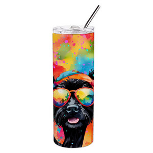 Bicchiere sottile in acciaio inossidabile Scottish Terrier Hippie Dawg - Product Image 1