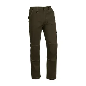 Pantaloni da lavoro - 131 XS Flex Light - Colore: Verde - Cintura laterale elasticizzata. Borse a tracolla con tasche frontali aperte e - Product Image 1