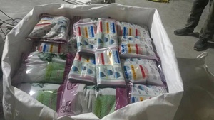 中国工厂2.0毫米条状无尘结块可冲水豆腐猫砂多重量级猫砂盆SY品牌 - Product Image 6