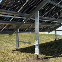 YUHAO Vis d'ancrage hélicoïdale pleine longueur pour maison mobile et abri, en acier galvanisé durable, amovible, capacité d'ancrage 800 KG