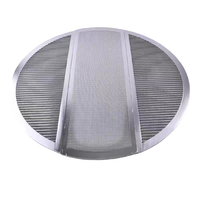 Plaque filtrante en maille à fentes en fil cannelé - Acier inoxydable 304/316 - Taille et forme personnalisables pour hôtels