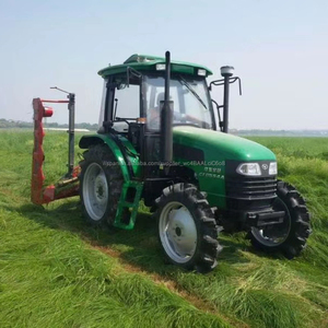 90hp 4wd disco césped jardín <span class=keywords><strong>tractor</strong></span> <span class=keywords><strong>de</strong></span> granja con cargadora <span class=keywords><strong>de</strong></span> ruedas cubo retroexcavadora máquina agrícola - Product Image 1