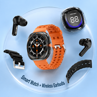 Jam Tangan Pintar XTAURI RM36 2 in 1 Dengan Earbud TWS Layar AMOLED 2.1 Panggilan BT Smartwatch Olahraga Luar Ruangan