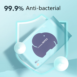 Lingettes lavables en <span class=keywords><strong>bambou</strong></span>, sans danger pour les fosses septiques, douces, apaisantes, botaniques et aloès, non parfumées, écologiques, lingettes humides brunes naturelles - Product Image 2