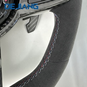 Volante Personalizzato in Alcantara per <span class=keywords><strong>Interni</strong></span> <span class=keywords><strong>Auto</strong></span>, Adatto per BMW CS F90 G20 G22 G30 G80 G11 G06 G38 G42 G22 G80 - Product Image 5