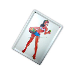 Stampa personalizzata in bianco <span class=keywords><strong>moto</strong></span> in rilievo decorazione da parete retrò Vintage segni pubblicitari in metallo segno di stagno <span class=keywords><strong>auto</strong></span> - Product Image 2