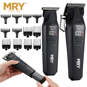 <span class=keywords><strong>Tondeuse</strong></span> et <span class=keywords><strong>tondeuse</strong></span> à barbe professionnelle MRY avec moteur à rotor externe à couple élevé, <span class=keywords><strong>tondeuse</strong></span> à cheveux sans fil pour hommes - Product Image 3