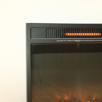 Petit foyer électrique de 18 pouces avec télécommande