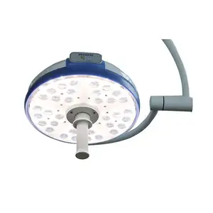 Vet faro di qualità medica veterinaria ospedale dentale mobile lampada operatoria a led shadowless luce chirurgica multi colore led