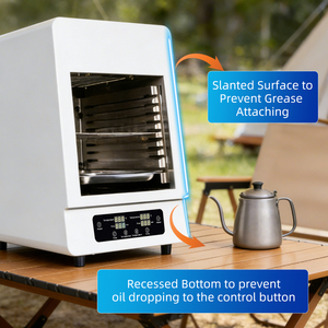 <span class=keywords><strong>Forno</strong></span> <span class=keywords><strong>Elettrico</strong></span> Portatile JingXin per <span class=keywords><strong>Pizza</strong></span>, Versatile, a Convezione, per BBQ, Ideale per Casa, Piccolo <span class=keywords><strong>Forno</strong></span> <span class=keywords><strong>Ooni</strong></span> - Product Image 4