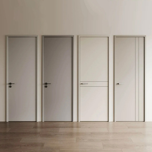 Diseño francés compuesto de madera automático abierto estilo plegable Push Pull puerta interior-exterior Hotel apartamentos para baño Villa - Product Image 4