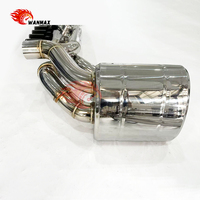 Nouvel arrivage : Échappement Valvetronic en acier inoxydable 304 pour Porsche 911 991.1 Carrera, moteur 3.4L