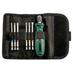 Metabo <b>Roll</b>-up Fabric Case With Sp Bits 7 Pieces Screwdriver Set Tool <b>Kit</b> - Product Image 3