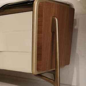 Tavolo <span class=keywords><strong>da</strong></span> <span class=keywords><strong>pranzo</strong></span> moderno rotondo in marmo veneziano marrone italiano di lusso in marmo reale tavolo - Product Image 6
