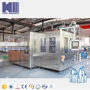 Industrial Small Scale PET Beverage Filling Drinking Pure Mineral Water Bottling Fill Making Machinery Equipment Automatic