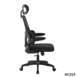 <span class=keywords><strong>Silla</strong></span> Ejecutiva Moderna para Oficina, con Reposabrazos 3D Ajustables, Soporte Lumbar Ajustable, Respaldo Alto de Tela, Giratoria - Product Image 4