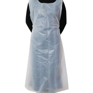 Delantal desechable de PE personalizable para adultos, delantales de polietileno de plástico impermeables con servicio OEM, para uso en cocina y hospitales - Product Image 2
