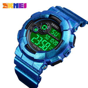 Skmei Sport Watch Digital Men's Water Resistant Luminous Dual Time <b>Outdoor</b> Casual Wristwatch With Countdown <b>Timer</b> - Product Image 5