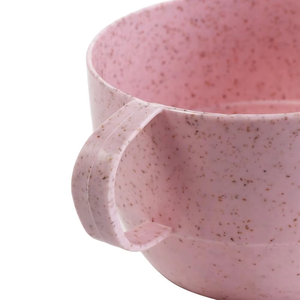 Wheat Straw Coffee Mug Stackable Eco-friendly Milk <b>Cup</b> BPA Free Pastel Color Unbreakable Plastic <b>Cup</b> for Home Office Kitchen - Product Image 5