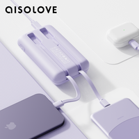 SOLOVE 20000 mah Powerbanks 20000 Mah Chargeur mobile portable 2 Usb Mini Power Bank pour tous les téléphones