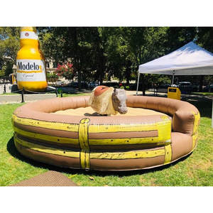 Agua de toro inflable comercial <span class=keywords><strong>a</strong></span> la venta flotador de piscina inflable para montar toros mecánico para montar toros - Product Image 3