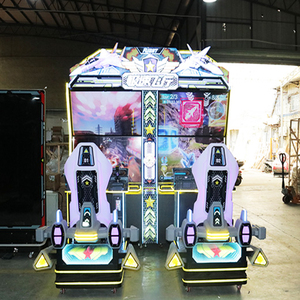 Máquina de Juego Arcade de Vuelo Comercial con Pantalla de 49 Pulgadas y 2 Asientos para Carreras de Autos y Vuelo - Product Image 3