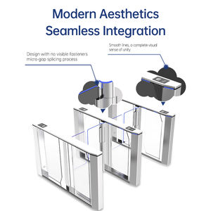 Módulo de Acceso Personalizado con Protección Antipinzamiento y Anticolisión, Seis Pares de Sensores Infrarrojos, Puerta Torniquete de Acero Inoxidable - Product Image 3