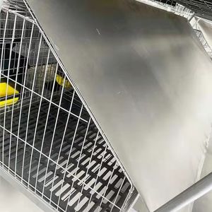 <span class=keywords><strong>Cage</strong></span> à lapin industrielle de haute qualité de type <span class=keywords><strong>3</strong></span> à 24 cellules - Product Image 3